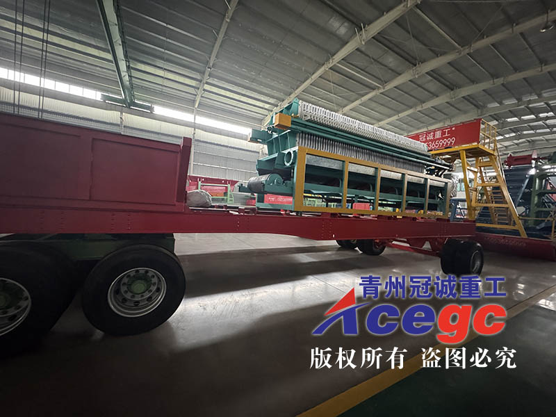 板式壓濾機(jī)發(fā)往江西